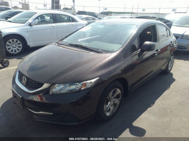 Photo 1 VIN: 19XFB2F50DE256302 - HONDA CIVIC SDN 