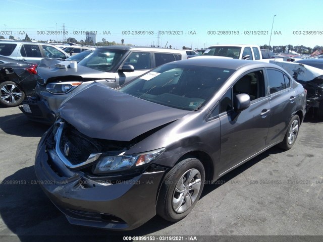 Photo 1 VIN: 19XFB2F50DE277280 - HONDA CIVIC SDN 