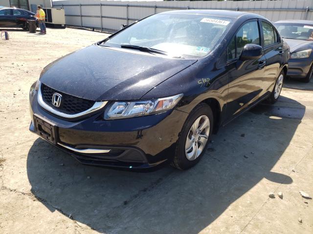 Photo 1 VIN: 19XFB2F50DE284634 - HONDA CIVIC LX 