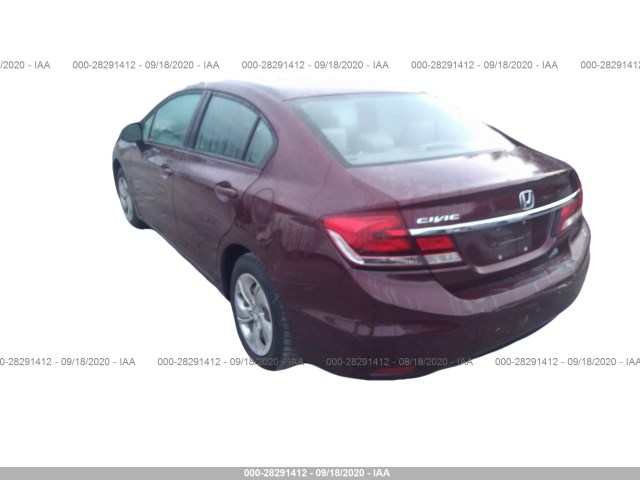 Photo 2 VIN: 19XFB2F50DE295164 - HONDA CIVIC SDN 