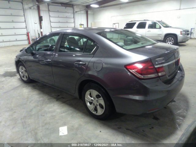 Photo 2 VIN: 19XFB2F50EE004664 - HONDA CIVIC SEDAN 