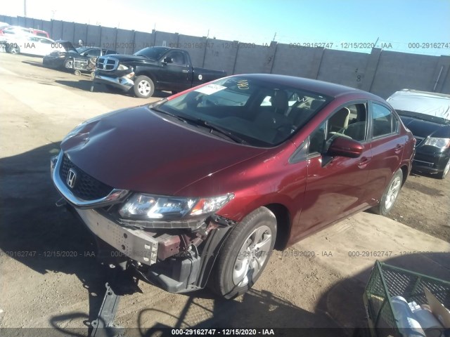 Photo 1 VIN: 19XFB2F50EE009699 - HONDA CIVIC SEDAN 