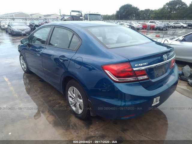 Photo 2 VIN: 19XFB2F50EE029760 - HONDA CIVIC SEDAN 