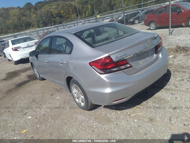 Photo 2 VIN: 19XFB2F50EE035722 - HONDA CIVIC SEDAN 