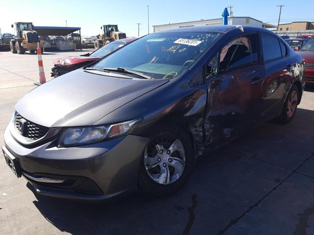 Photo 1 VIN: 19XFB2F50EE039687 - HONDA CIVIC LX 