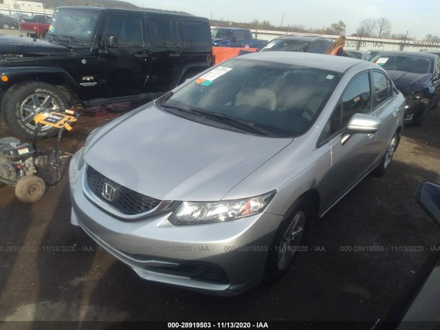 Photo 1 VIN: 19XFB2F50EE041259 - HONDA CIVIC SEDAN 