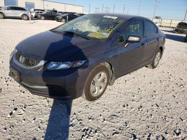 Photo 1 VIN: 19XFB2F50EE072317 - HONDA CIVIC LX 