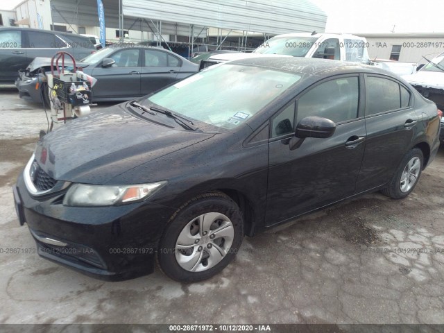 Photo 1 VIN: 19XFB2F50EE080322 - HONDA CIVIC SEDAN 