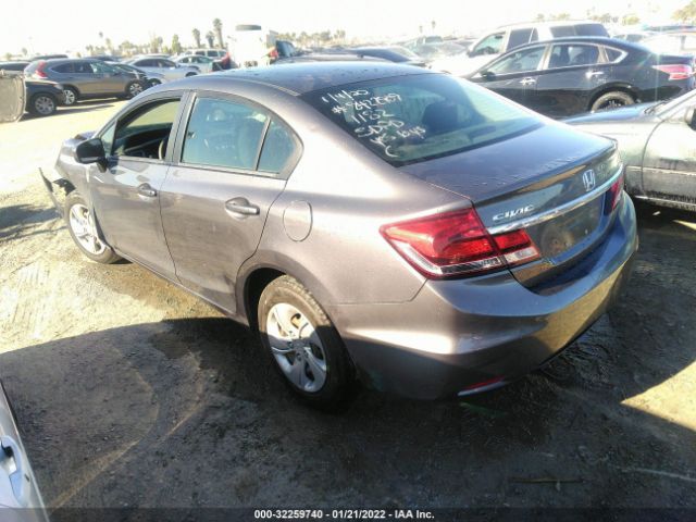 Photo 2 VIN: 19XFB2F50EE226413 - HONDA CIVIC SEDAN 