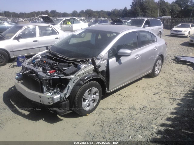 Photo 1 VIN: 19XFB2F50EE237511 - HONDA CIVIC SEDAN 