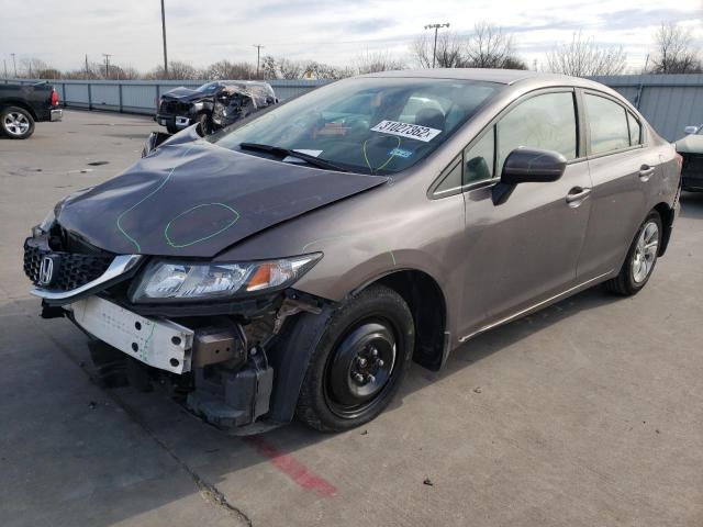 Photo 1 VIN: 19XFB2F50FE000275 - HONDA CIVIC LX 