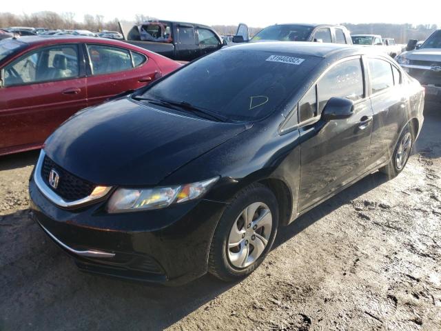 Photo 1 VIN: 19XFB2F50FE018128 - HONDA CIVIC LX 