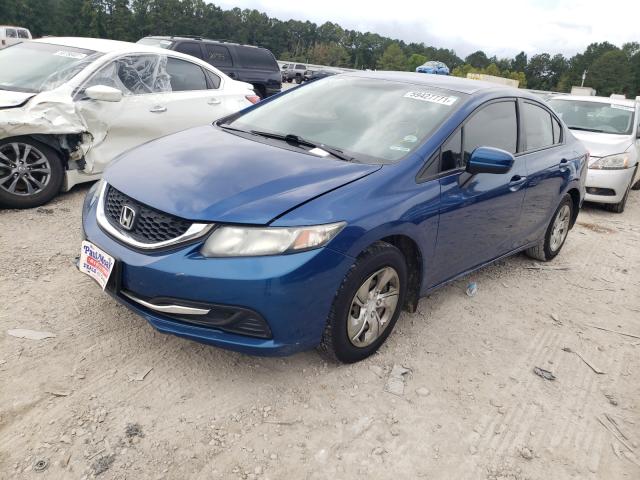 Photo 1 VIN: 19XFB2F50FE025287 - HONDA CIVIC LX 