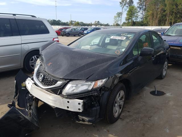 Photo 1 VIN: 19XFB2F50FE043420 - HONDA CIVIC LX 