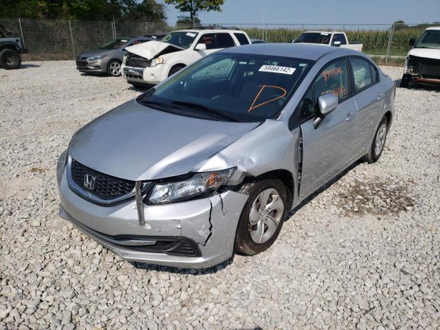 Photo 1 VIN: 19XFB2F50FE063828 - HONDA CIVIC LX 