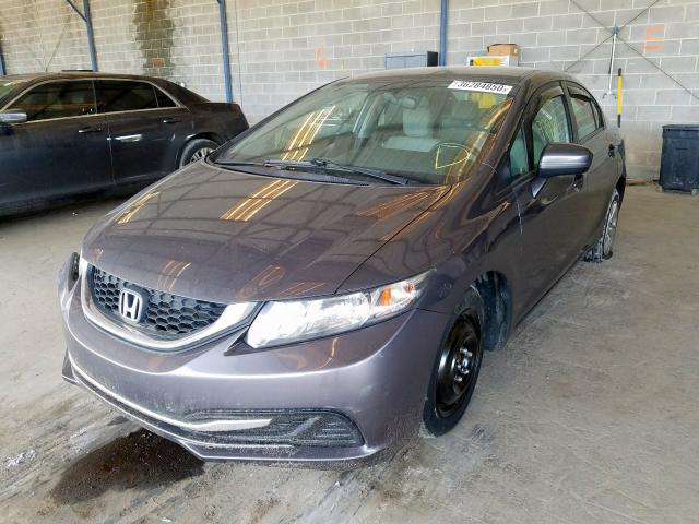 Photo 1 VIN: 19XFB2F50FE073050 - HONDA CIVIC LX 