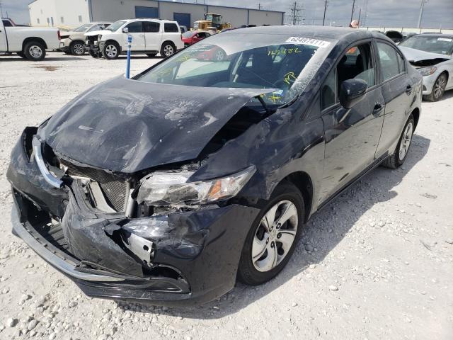 Photo 1 VIN: 19XFB2F50FE113482 - HONDA CIVIC LX 