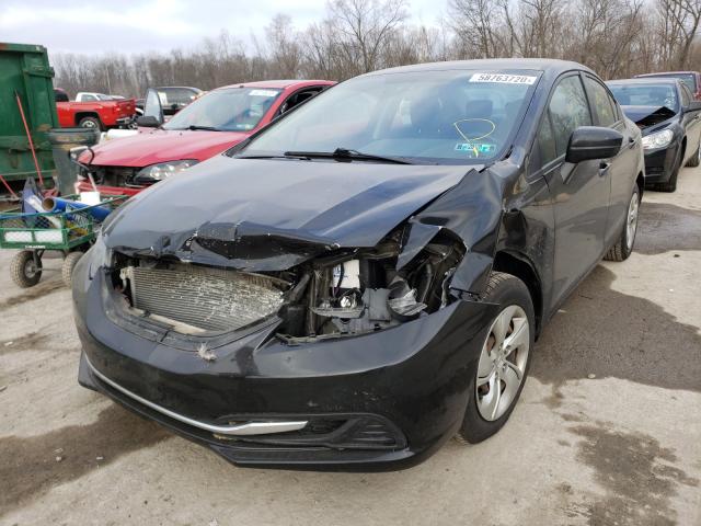 Photo 1 VIN: 19XFB2F50FE205921 - HONDA CIVIC LX 