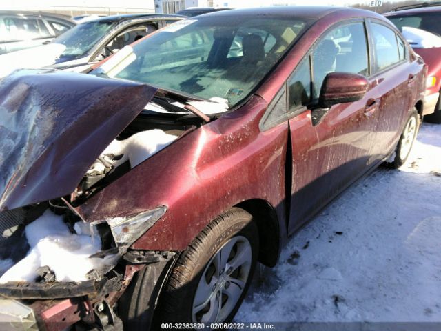 Photo 1 VIN: 19XFB2F50FE222458 - HONDA CIVIC SEDAN 