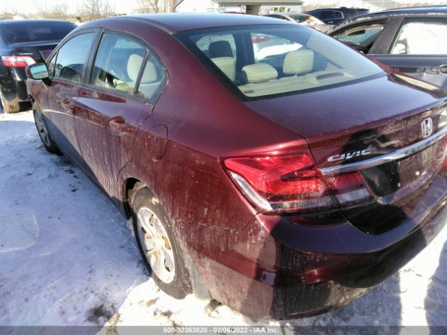 Photo 2 VIN: 19XFB2F50FE222458 - HONDA CIVIC SEDAN 