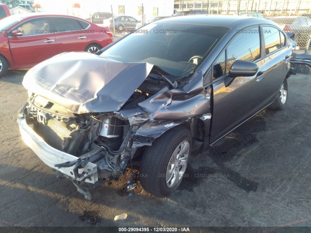 Photo 1 VIN: 19XFB2F50FE237395 - HONDA CIVIC SEDAN 