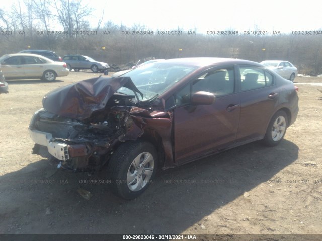 Photo 1 VIN: 19XFB2F50FE267125 - HONDA CIVIC SEDAN 