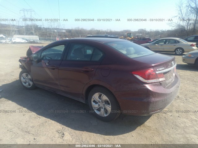 Photo 2 VIN: 19XFB2F50FE267125 - HONDA CIVIC SEDAN 