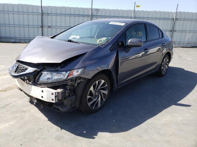 Photo 1 VIN: 19XFB2F50FE276634 - HONDA CIVIC LX 