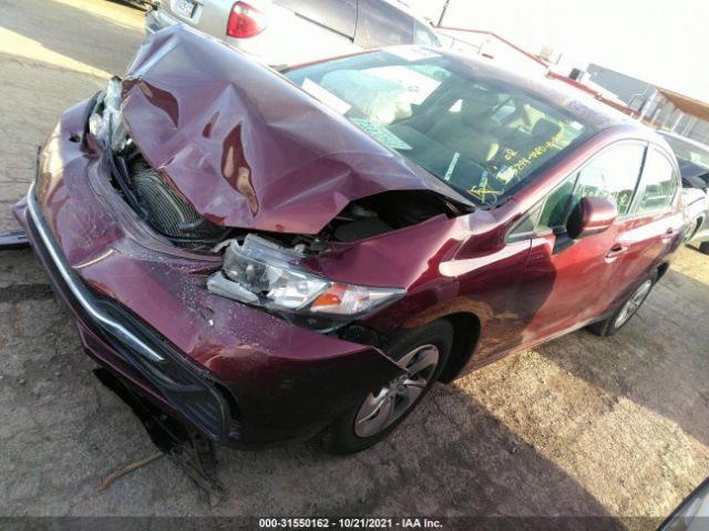 Photo 1 VIN: 19XFB2F50FE283549 - HONDA CIVIC SEDAN 