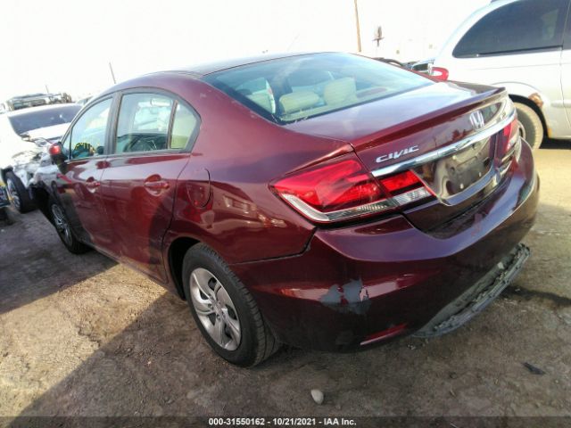 Photo 2 VIN: 19XFB2F50FE283549 - HONDA CIVIC SEDAN 