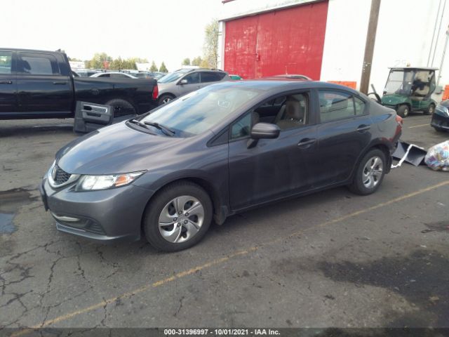 Photo 1 VIN: 19XFB2F50FE705447 - HONDA CIVIC SEDAN 