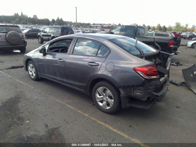 Photo 2 VIN: 19XFB2F50FE705447 - HONDA CIVIC SEDAN 