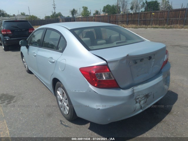 Photo 2 VIN: 19XFB2F51CE033166 - HONDA CIVIC SDN 