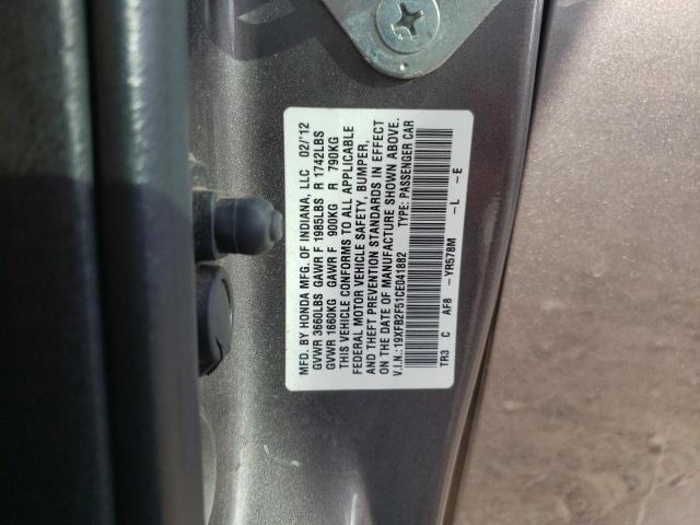 Photo 11 VIN: 19XFB2F51CE041882 - HONDA CIVIC 