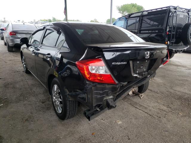 Photo 2 VIN: 19XFB2F51CE046645 - HONDA CIVIC LX 