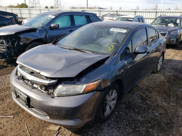 Photo 1 VIN: 19XFB2F51CE047472 - HONDA CIVIC LX 