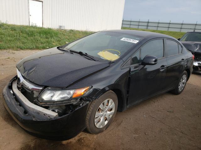 Photo 1 VIN: 19XFB2F51CE052932 - HONDA CIVIC LX 