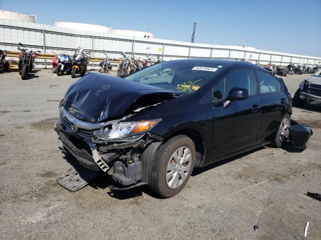 Photo 1 VIN: 19XFB2F51CE059394 - HONDA CIVIC LX 