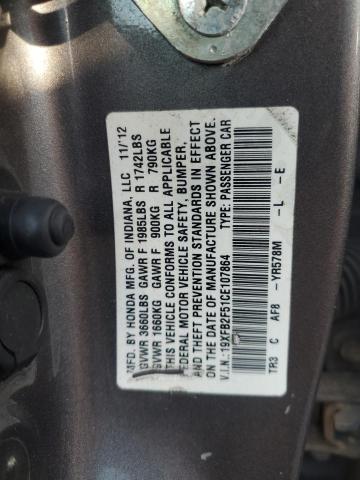 Photo 11 VIN: 19XFB2F51CE107864 - HONDA CIVIC LX 