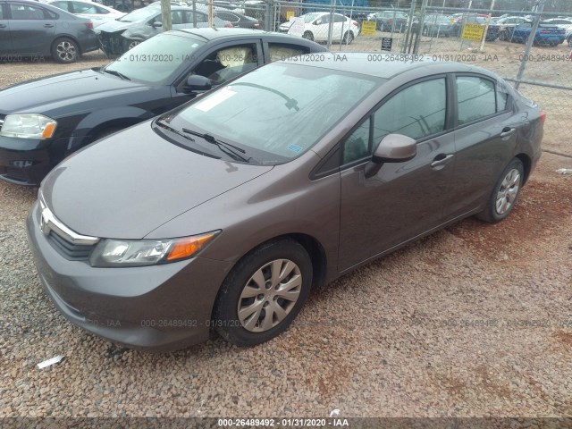 Photo 1 VIN: 19XFB2F51CE107900 - HONDA CIVIC SDN 