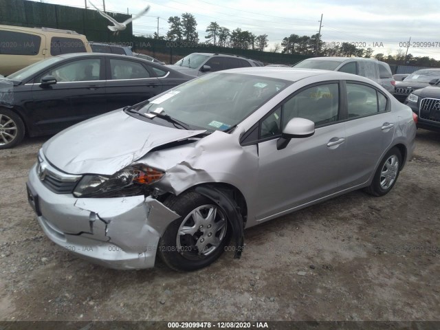 Photo 1 VIN: 19XFB2F51CE312696 - HONDA CIVIC SDN 