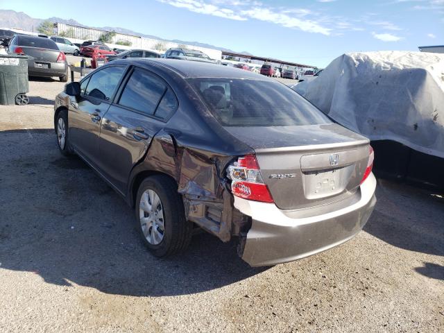 Photo 2 VIN: 19XFB2F51CE316845 - HONDA CIVIC LX 