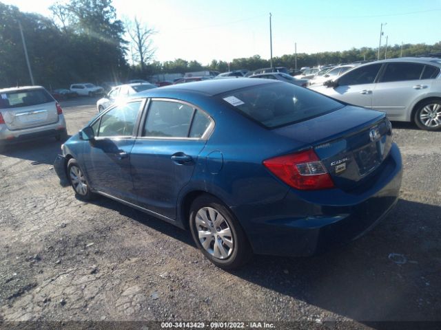 Photo 2 VIN: 19XFB2F51CE350137 - HONDA CIVIC SDN 