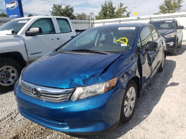 Photo 1 VIN: 19XFB2F51CE362885 - HONDA CIVIC LX 