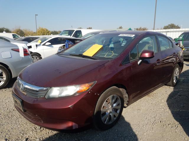 Photo 1 VIN: 19XFB2F51CE369481 - HONDA CIVIC LX 