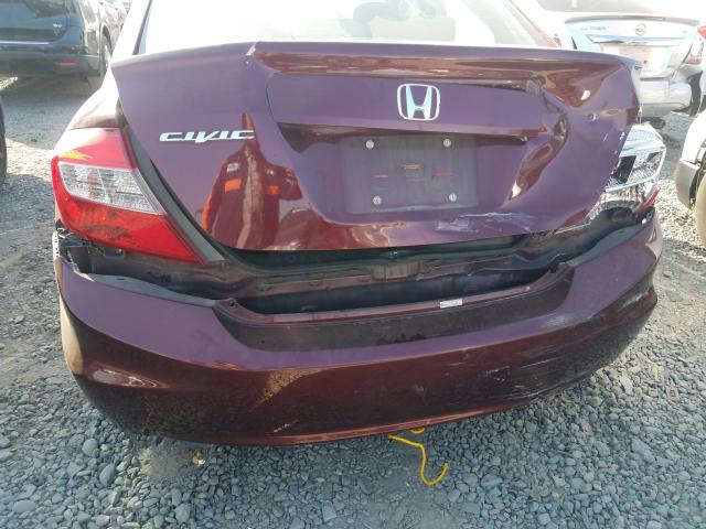 Photo 8 VIN: 19XFB2F51CE369481 - HONDA CIVIC LX 