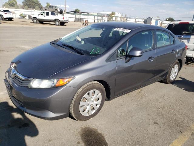 Photo 1 VIN: 19XFB2F51CE374468 - HONDA CIVIC LX 