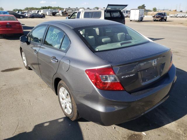 Photo 2 VIN: 19XFB2F51CE374468 - HONDA CIVIC LX 