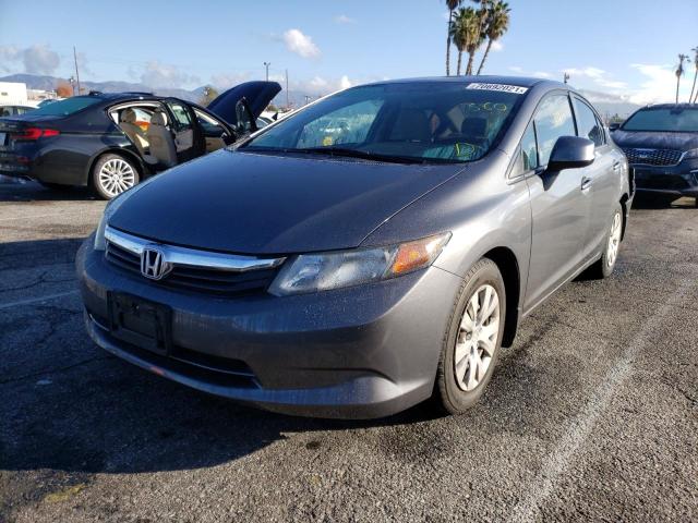 Photo 1 VIN: 19XFB2F51CE387608 - HONDA CIVIC LX 