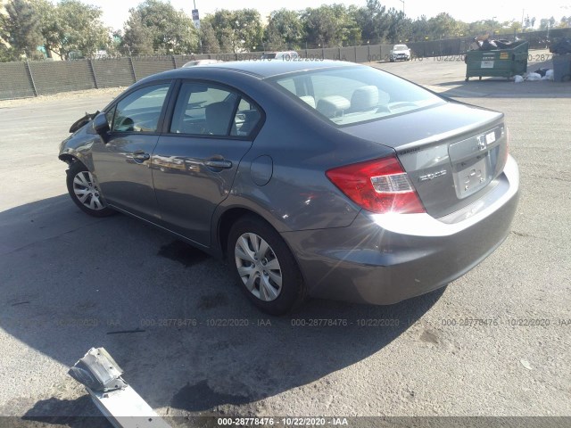 Photo 2 VIN: 19XFB2F51CE391786 - HONDA CIVIC SDN 